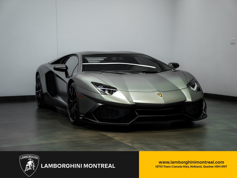 2014 Lamborghini Aventador 2014 Grey
