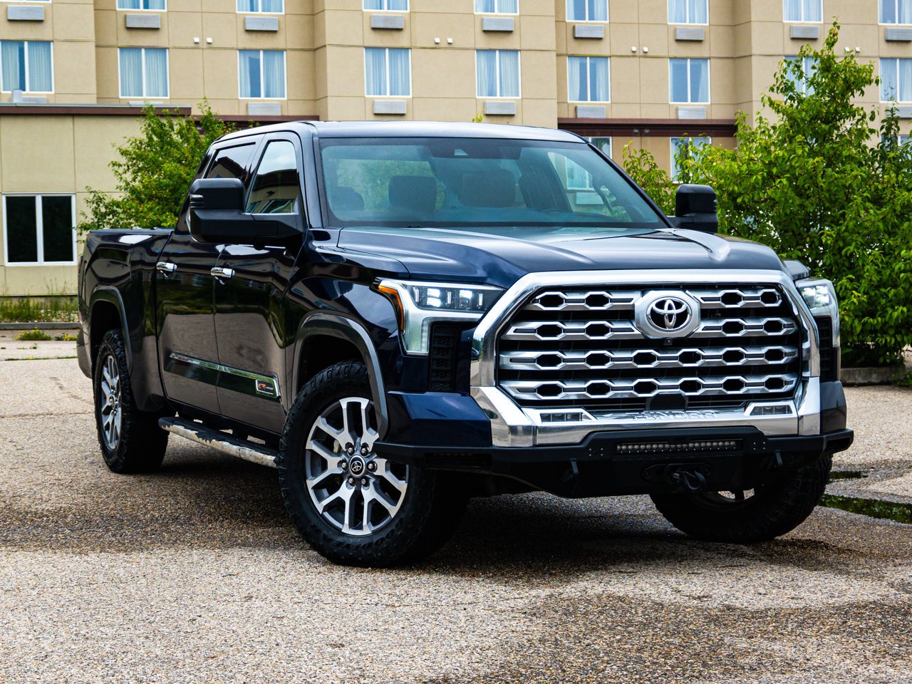 2022 Toyota Tundra 4x4 Crewmax Platinum Long Bed Blue Sherwood Park - photo #1