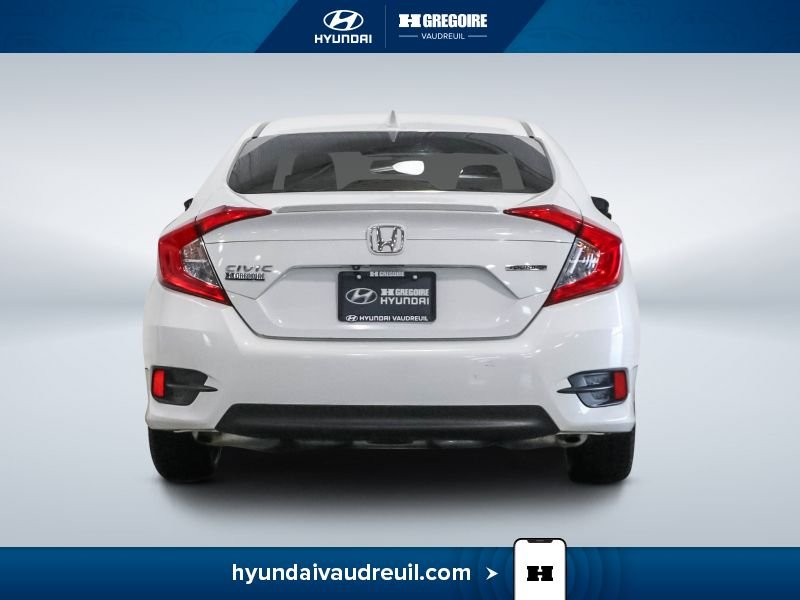 2016 Honda Civic White Blainville - photo #8