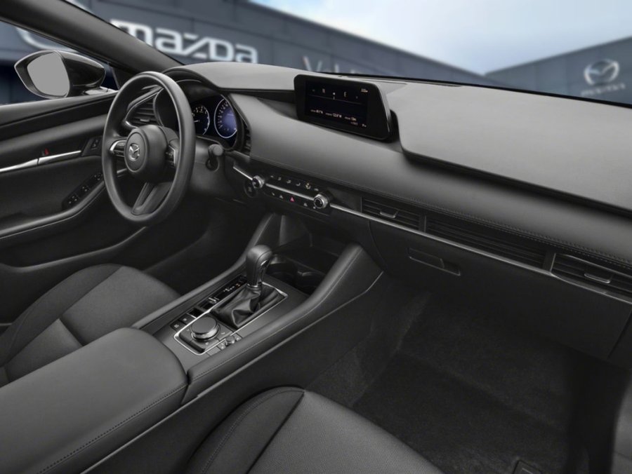 2026 Mazda Mazda3 Sport Automatique, tout équipé, sièges chauffants, caméra de recul, Port USB-C Jet Black Mica