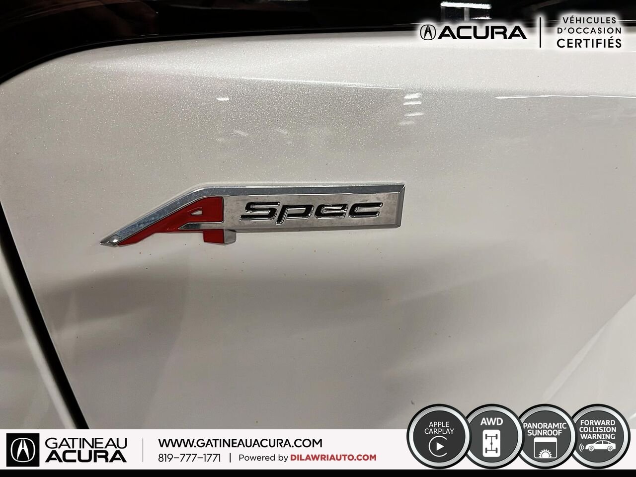Acura ADX A-Spec AWD 2025 Blanc Gatineau - photo #18