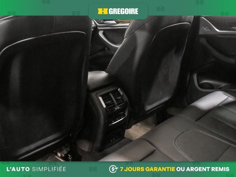 BMW X3 2022 Noir Blainville - photo #27