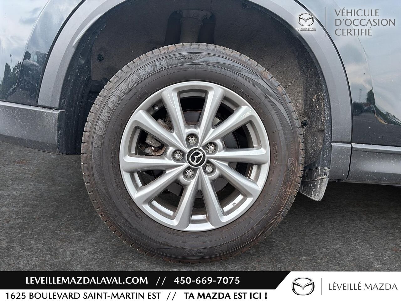 Mazda CX-5 GS TI sans désactivation de cylindres 2024 Noir Laval - photo #4