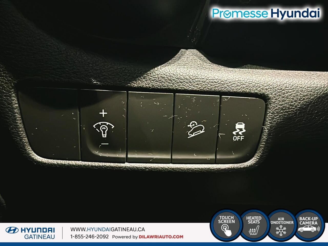 Hyundai Kona 2.0L Essential *** awd , sieges chauffant , certifier *** 2022 Noir Ottawa & Gatineau - photo #17