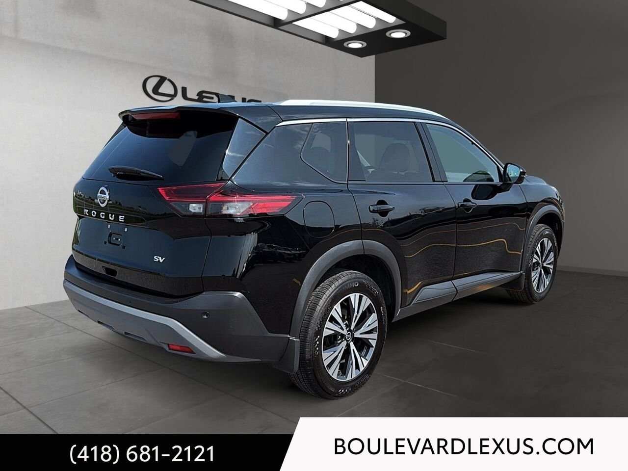 2021 Nissan Rogue Black Quebec - photo #3