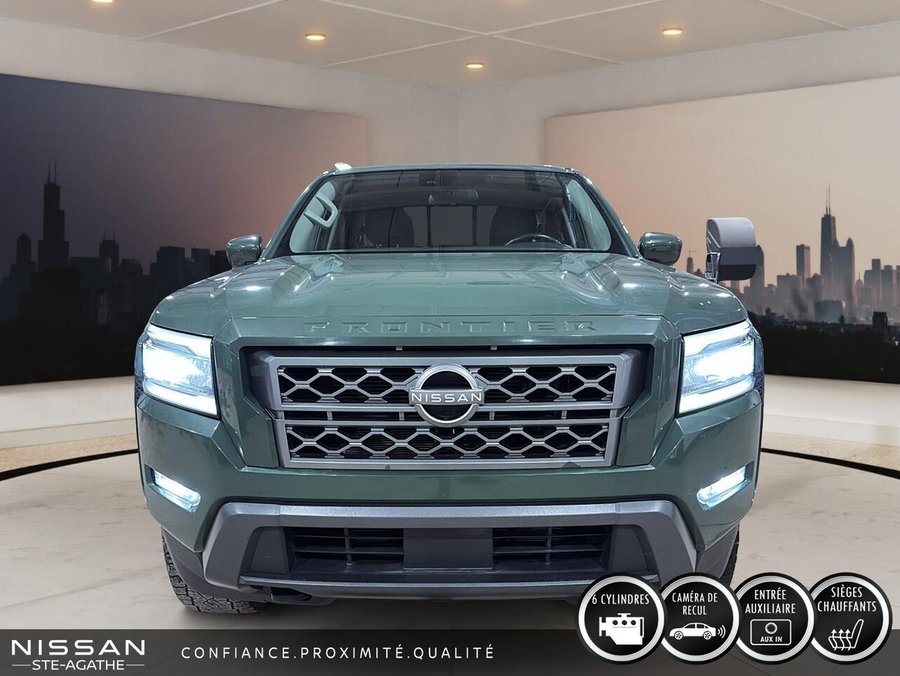 Nissan Frontier SV cabine double caisse longue 4x4 2022 Vert