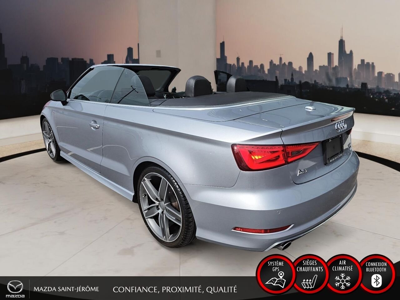 Audi A3 2016 Argent Saint-Jérôme - photo #8
