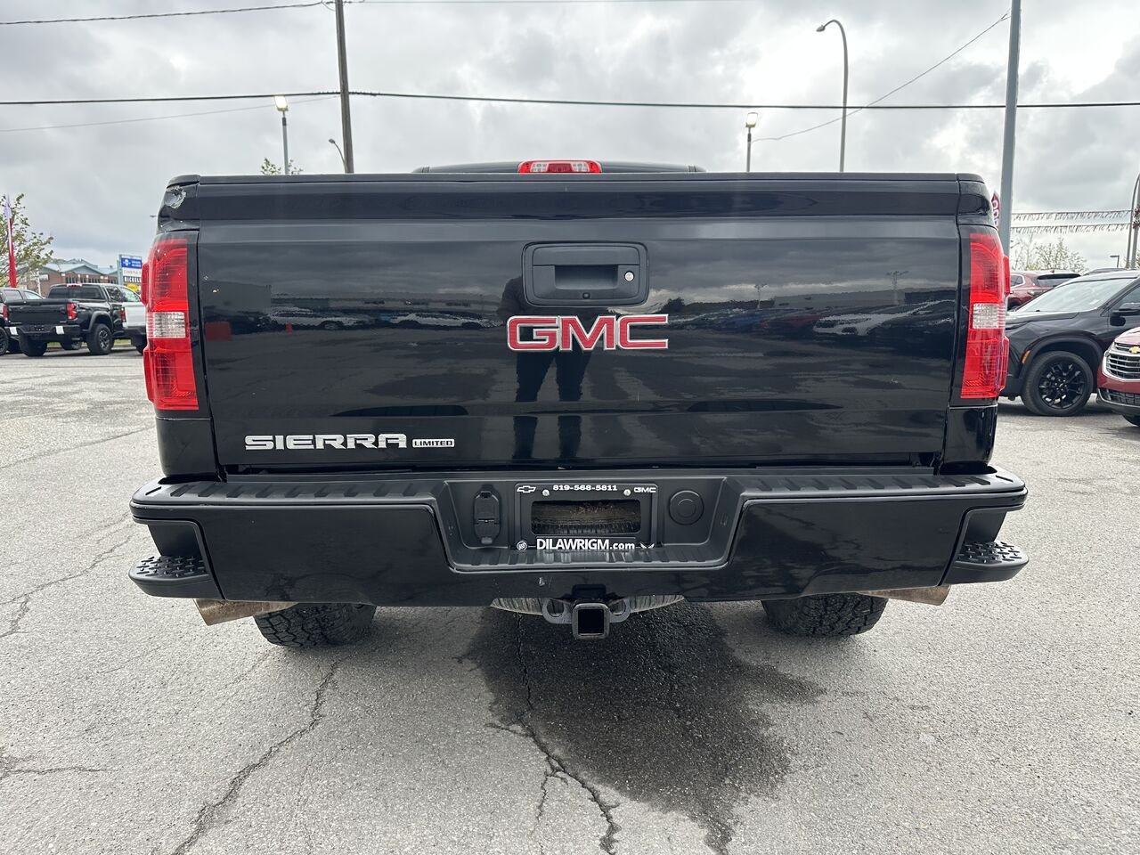 GMC SIERRA LIMITED K1500 cabine double 4RM 2019 Noir Ottawa & Gatineau - photo #13