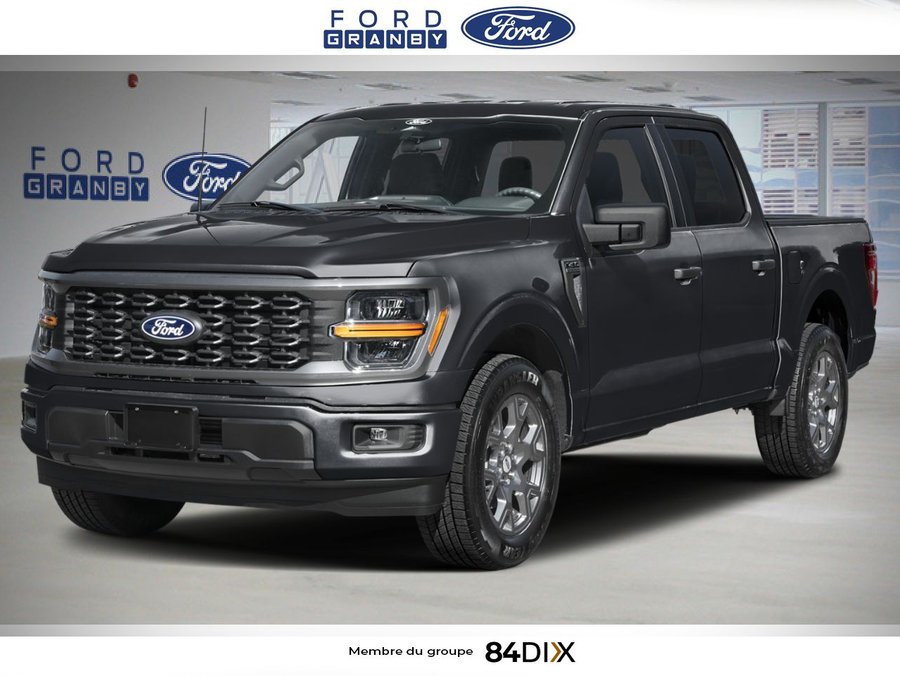Ford F-150 STX cabine SuperCrew 4RM caisse de 5,5 pi 2026 Noir agate métallisé