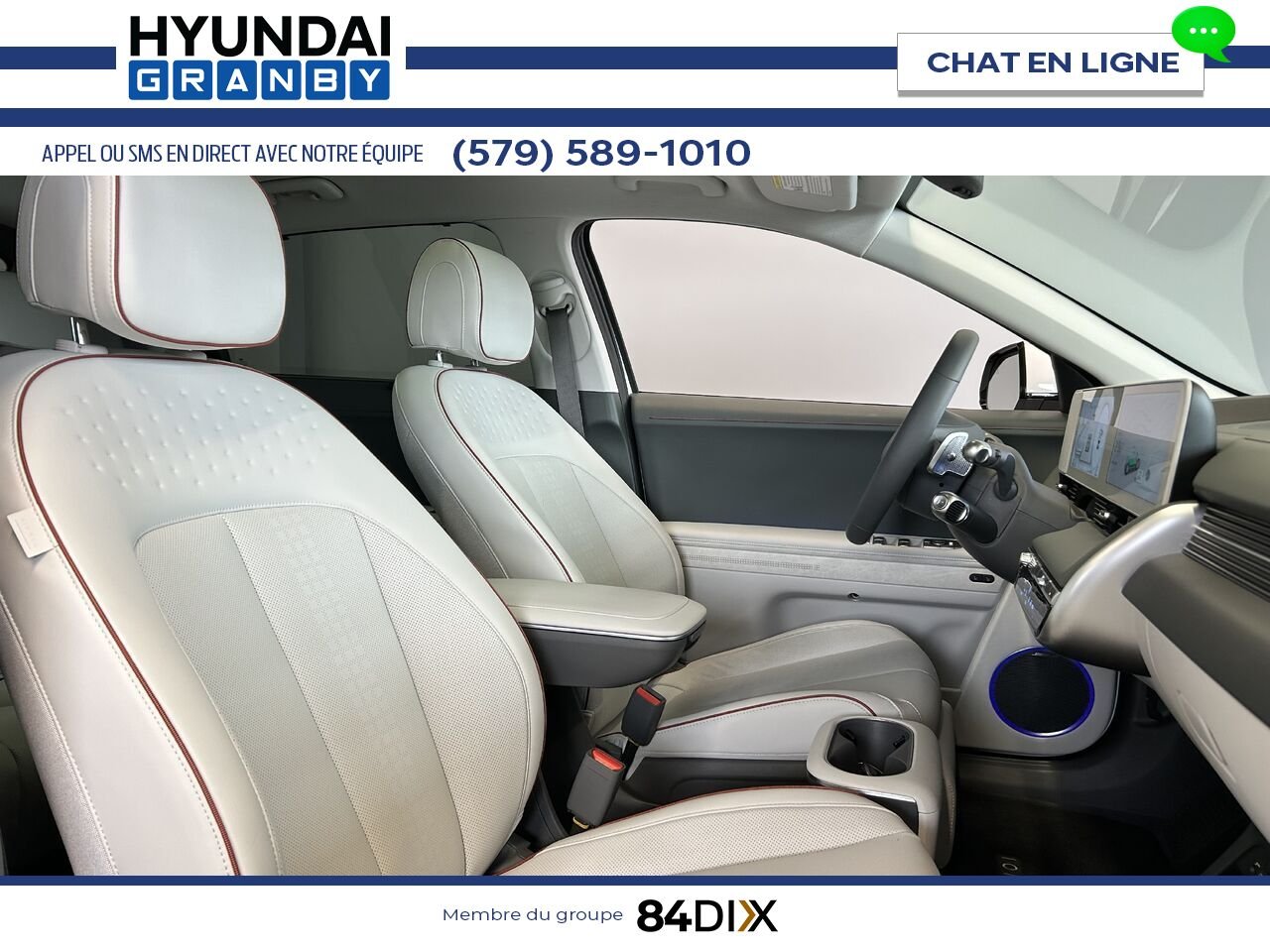 Hyundai Ioniq 5 2024 Blanc Granby - photo #22