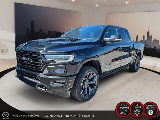 2022 Ram 1500 Limited | 4x4 | TOIT PANO | NAV | caisse de 5 pi 7 po Black