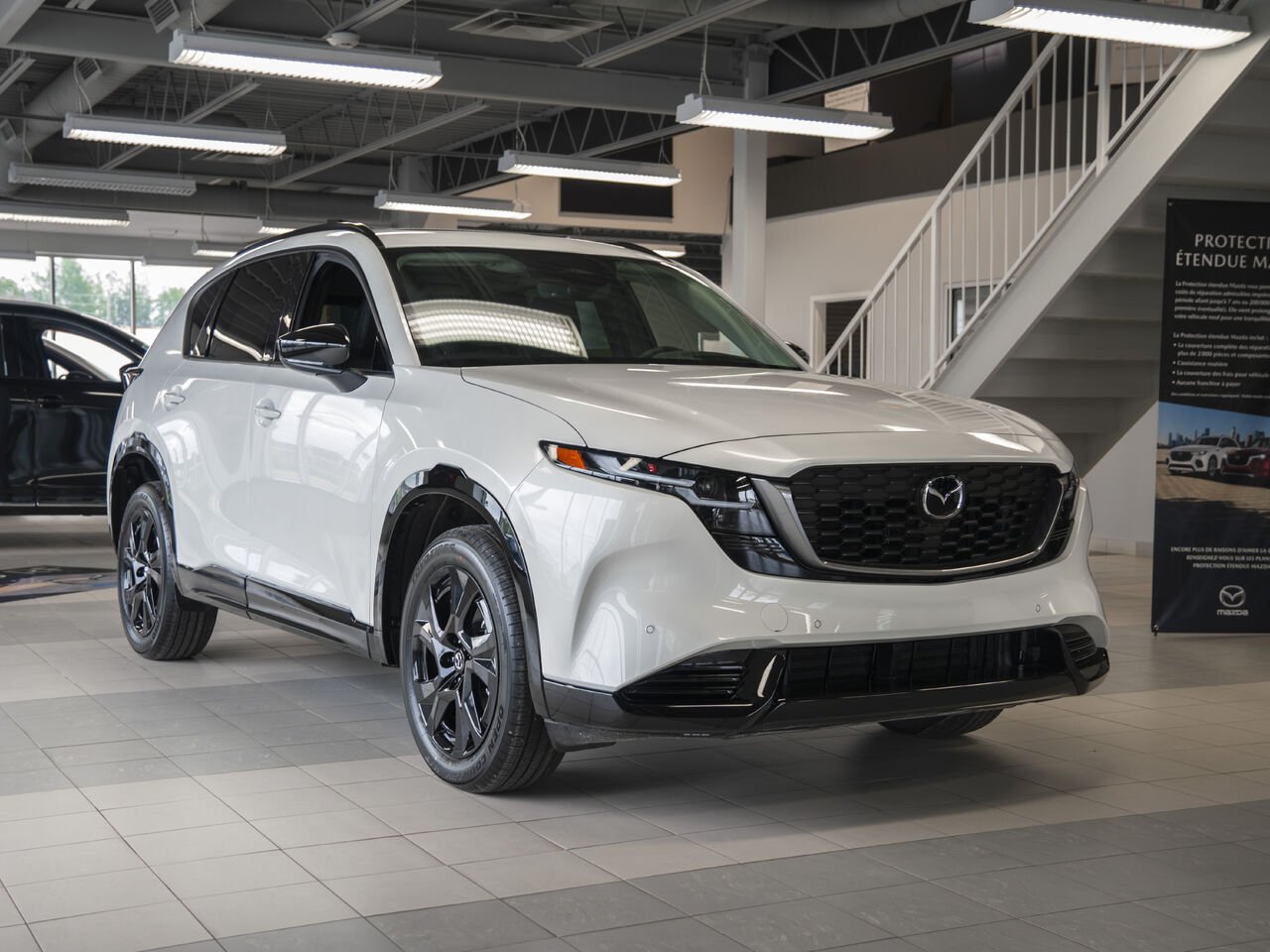 MAZDA CX-5 2676 | GT TI 2026 Blanc rhodium métallisé Val-d'Or - photo #2