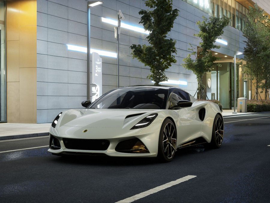 Lotus Emira 2025 2025 Mist White