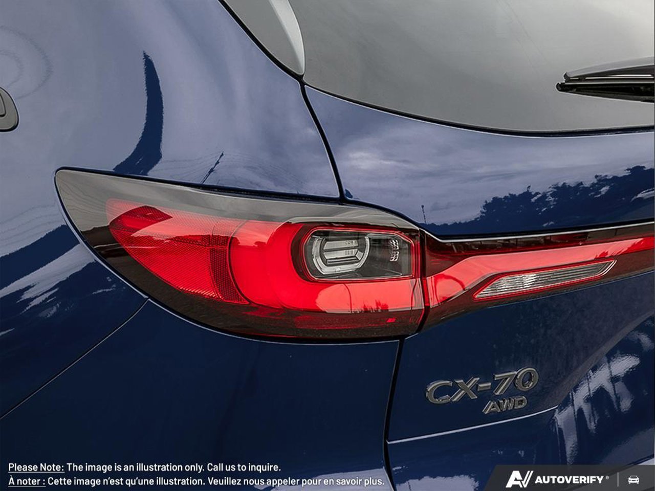 Mazda CX-70 hybride rechargeable JM3KJDHA3T1211371 2026 Bleu cristal foncé mica Mirabel - photo #10