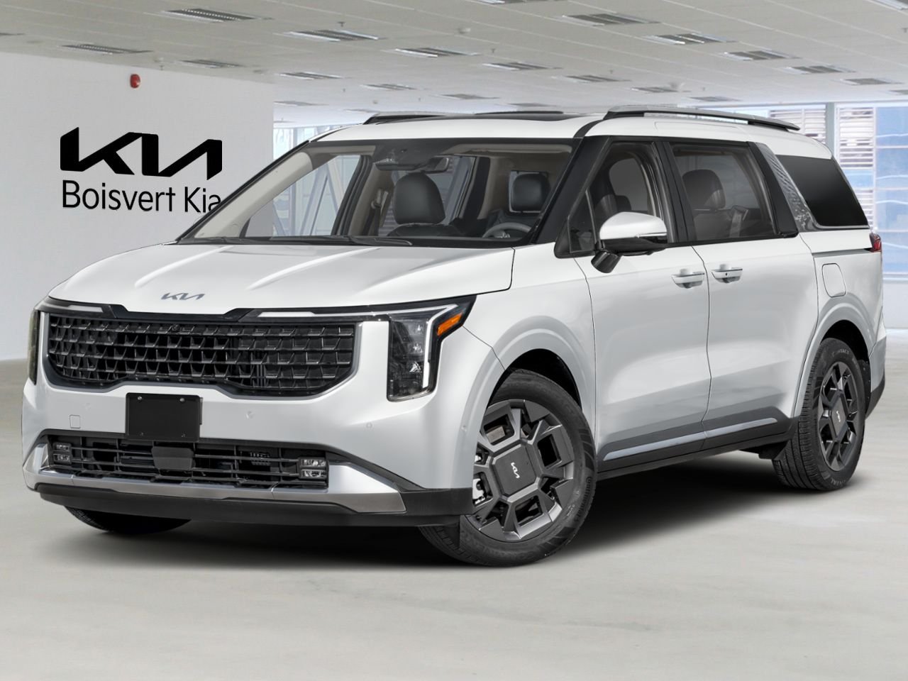 Kia Carnival hybride 2026 Blanc neige nacré Blainville - photo #0