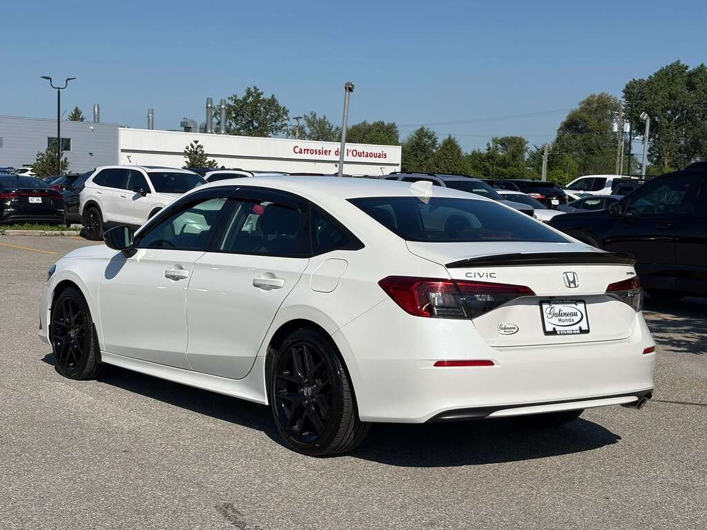 Honda Civic Sport 2023 Blanc Gatineau - photo #3