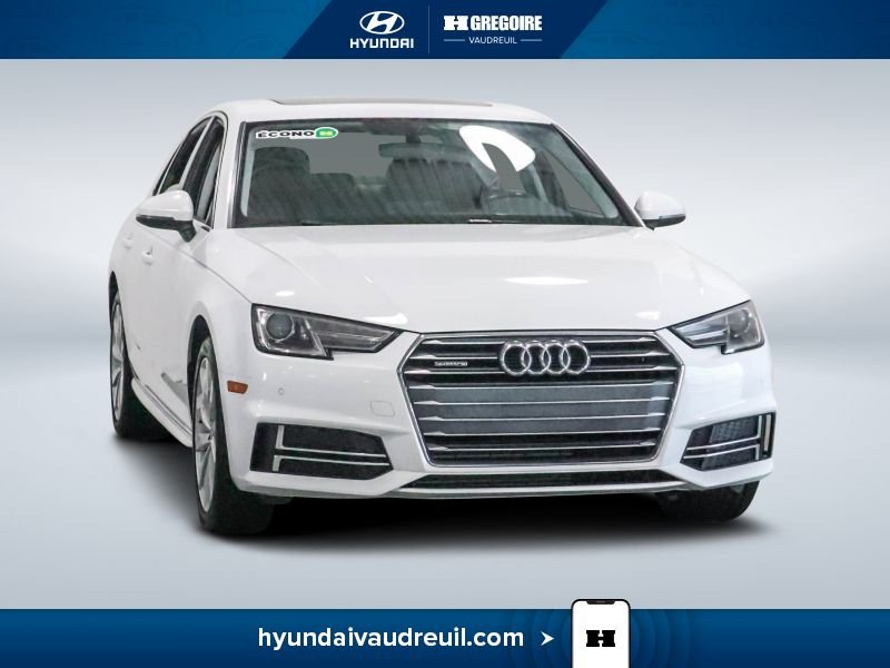 2018 Audi A4 White Laval - photo #0