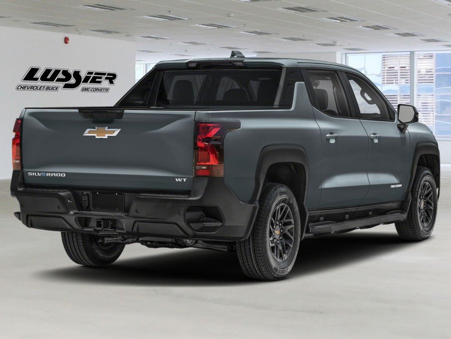 Chevrolet Silverado EV WT à autonomie maximale à cabine multiplace e4RM 2026 Gris ardoise métallisé