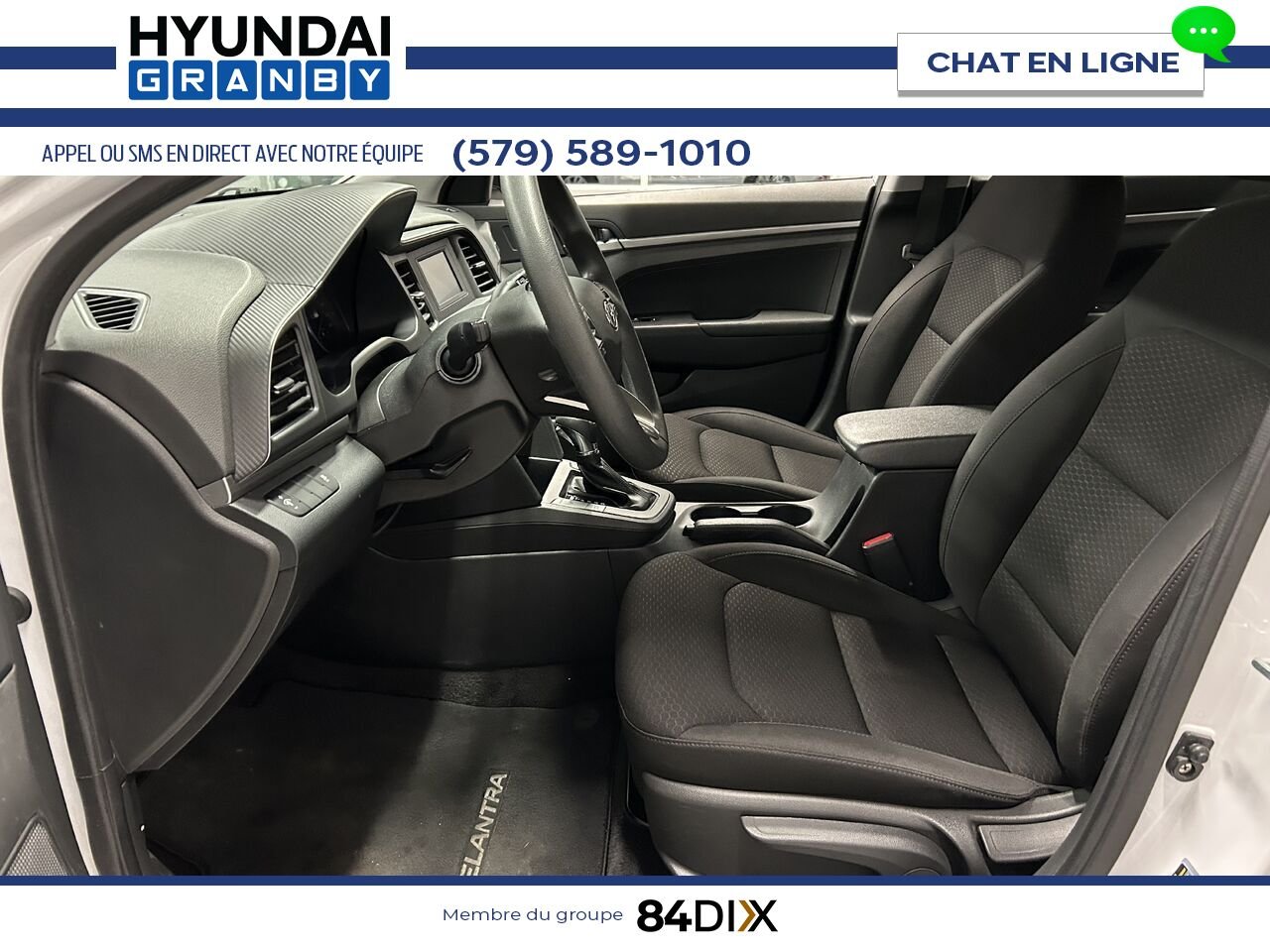 Hyundai Elantra 2020 Blanc Granby - photo #11