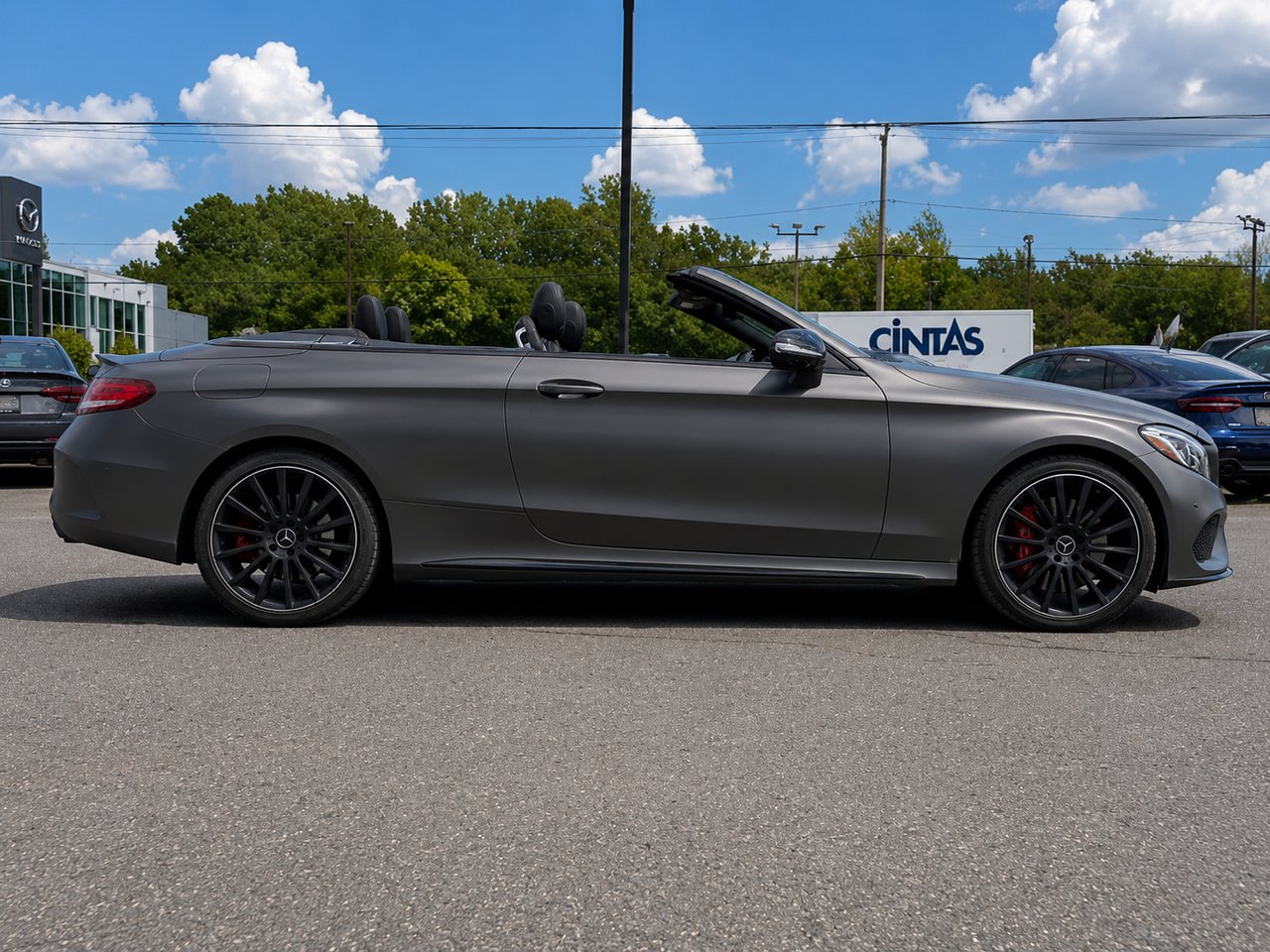 Mercedes-Benz C43 AMG Convertible 2018 Gris Granby - photo #7