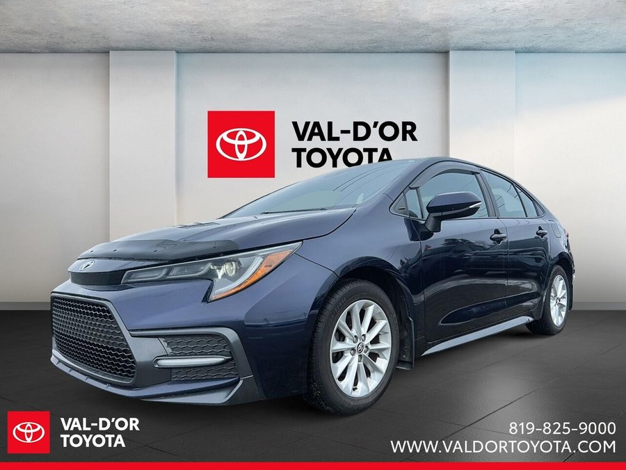 Toyota Corolla SE CVT 2020 2020 Bleu heliographique