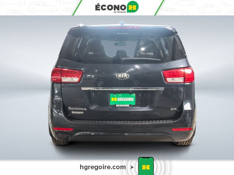 Kia Sedona 821071 | SX 8 PASSAGERS BLUETOOTH CAMÉRA MAGS 2016 Vert Laval - photo #5