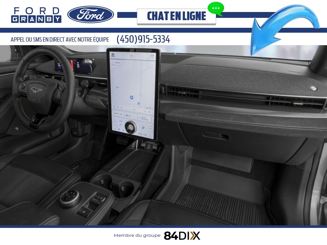 2025 Ford Mustang Mach-E Shadow Black Granby - photo #8