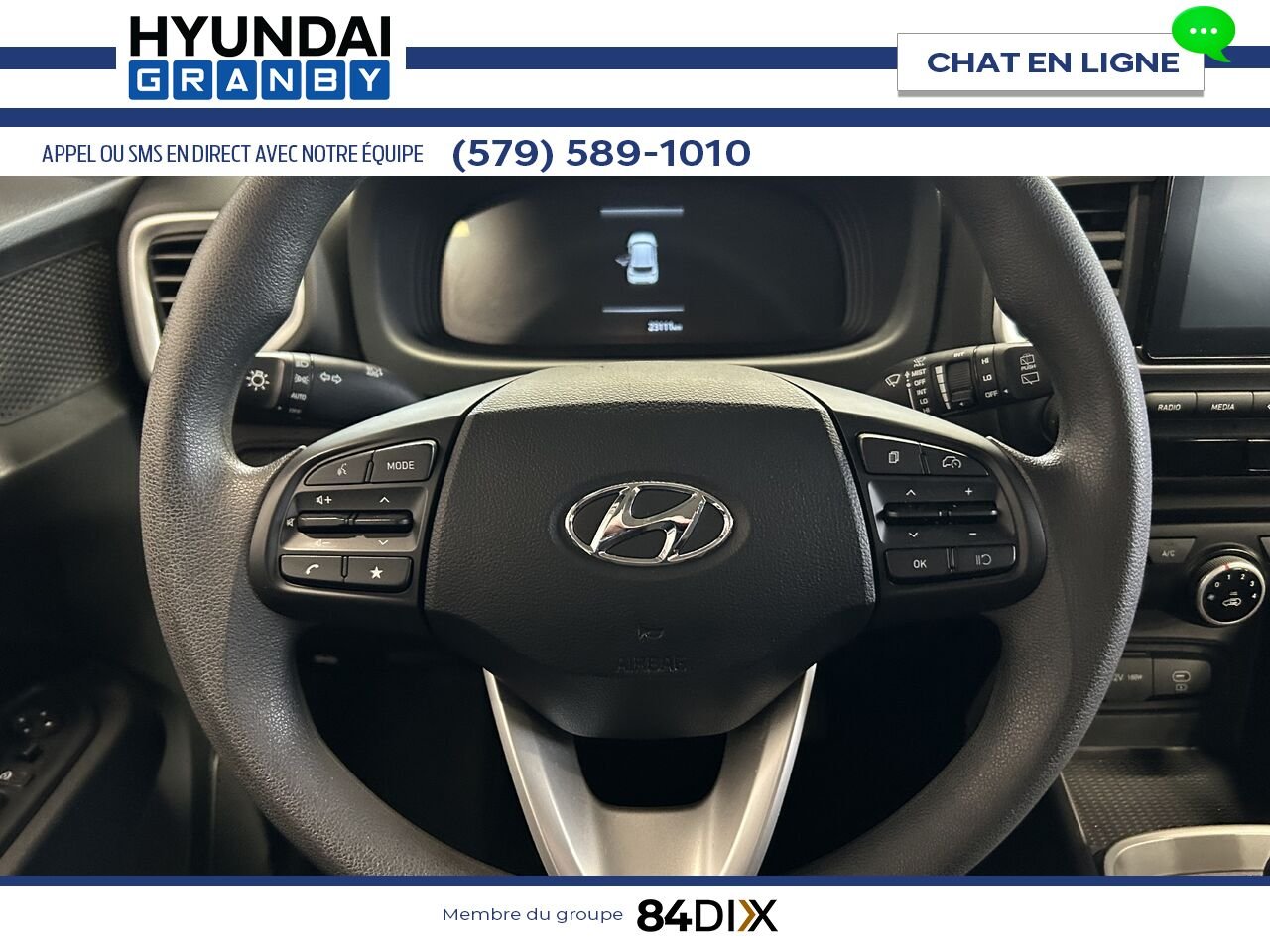 Hyundai Venue 2024 Noir Granby - photo #14