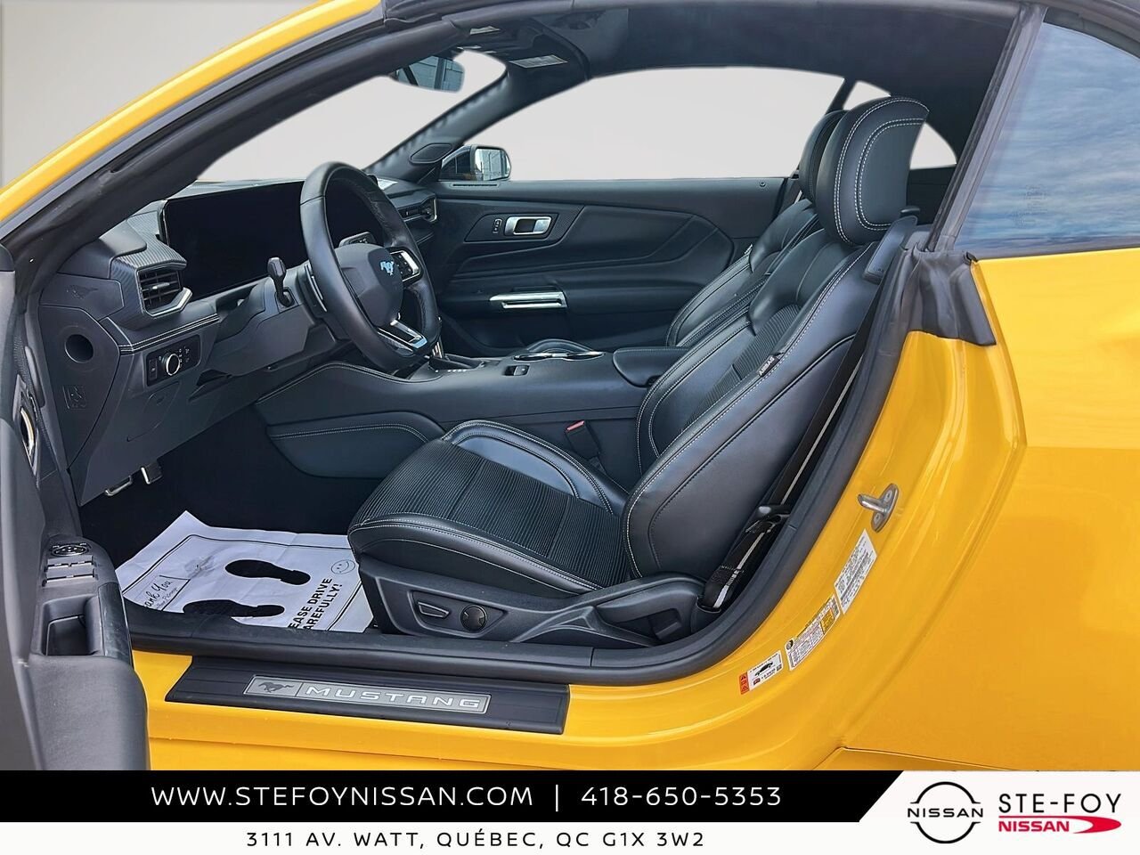 2024 Ford Mustang Yellow Ste-Foy - photo #11