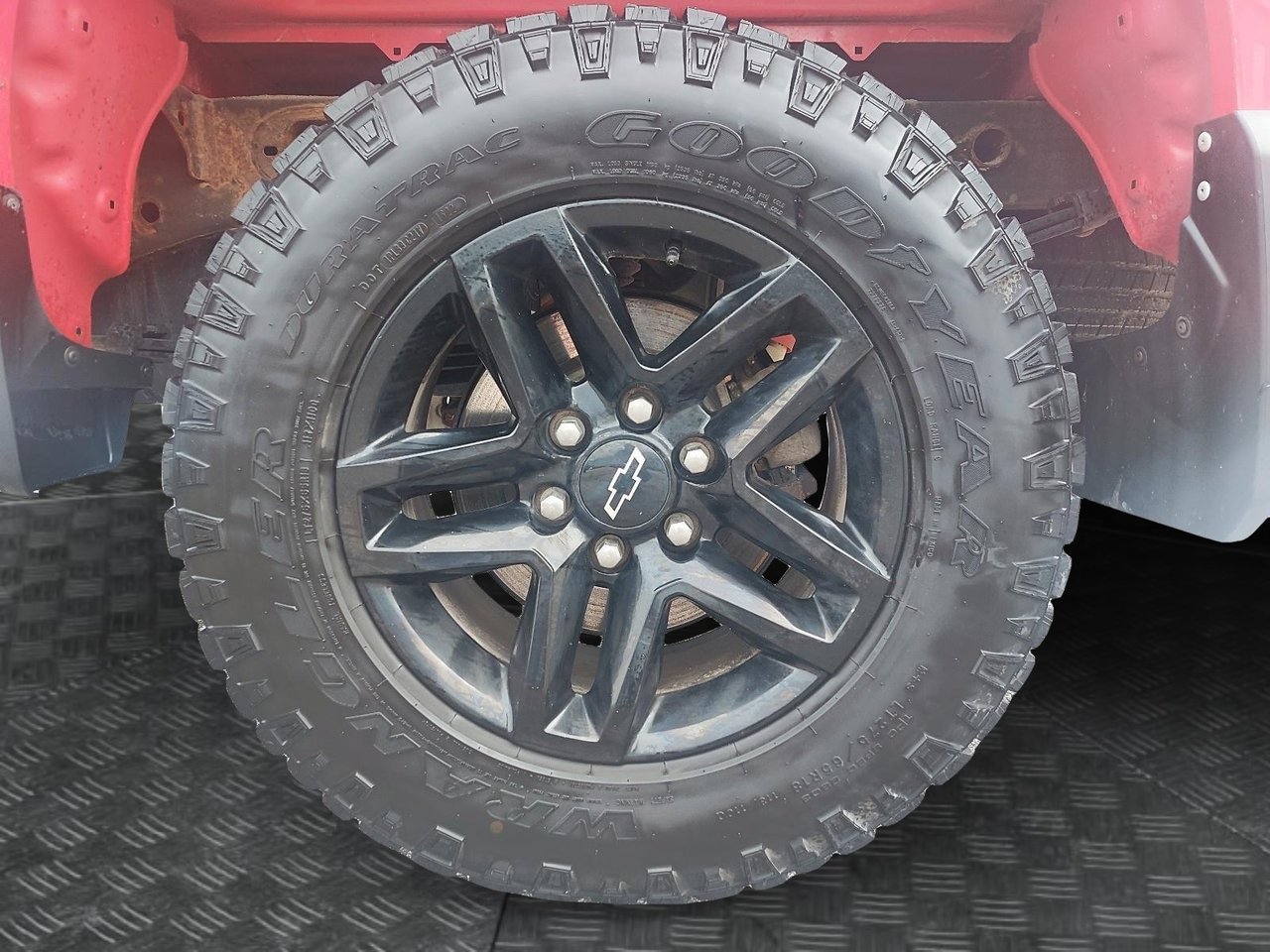 2022 Chevrolet Silverado 1500 VIN 3GCPDCEK1NG666897 Red Baie-Comeau - photo #6