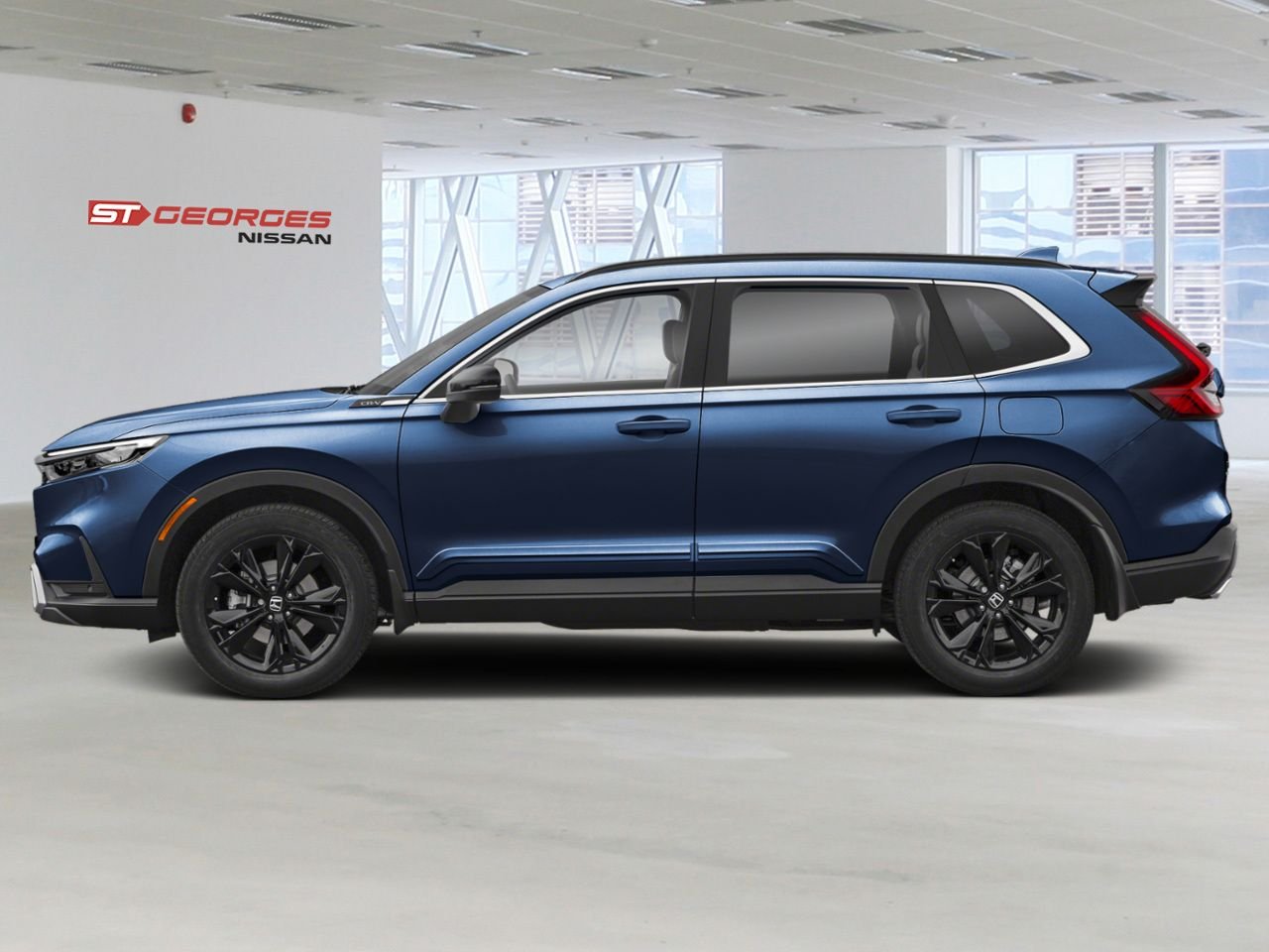 2024 Honda CR-V hybride Blue Saint-Georges - photo #2
