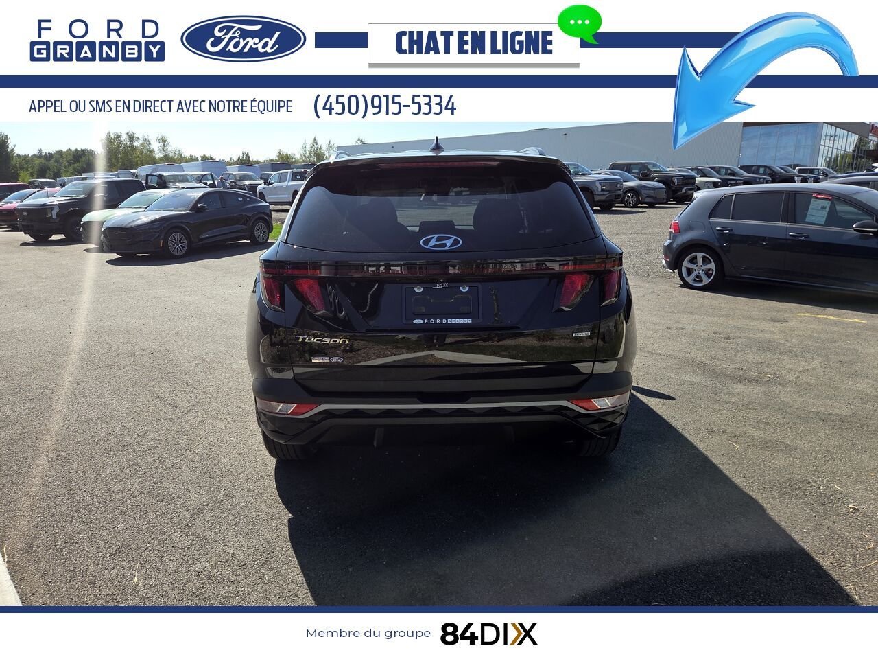 Hyundai Tucson 2023 Noir Granby - photo #5
