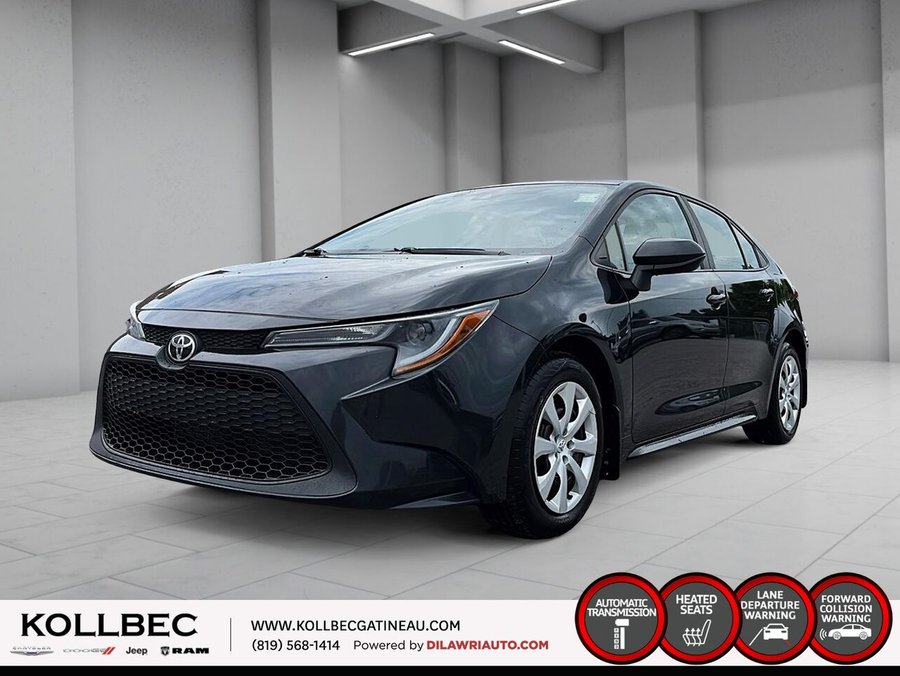 TOYOTA COROLLA *** UN PROPRIO + CLEAN CARFAX *** 2020 Noir