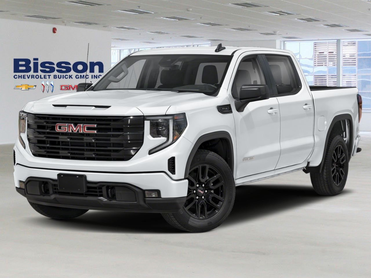 GMC Sierra 1500 Elevation cabine multiplace 4RM 157 po 2026 Blanc sommet Thetford Mines - photo #0