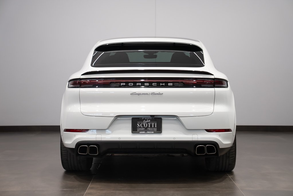 2024 Porsche Cayenne Turbo E-Hybrid Coupe AWD White Kirkland - photo #4