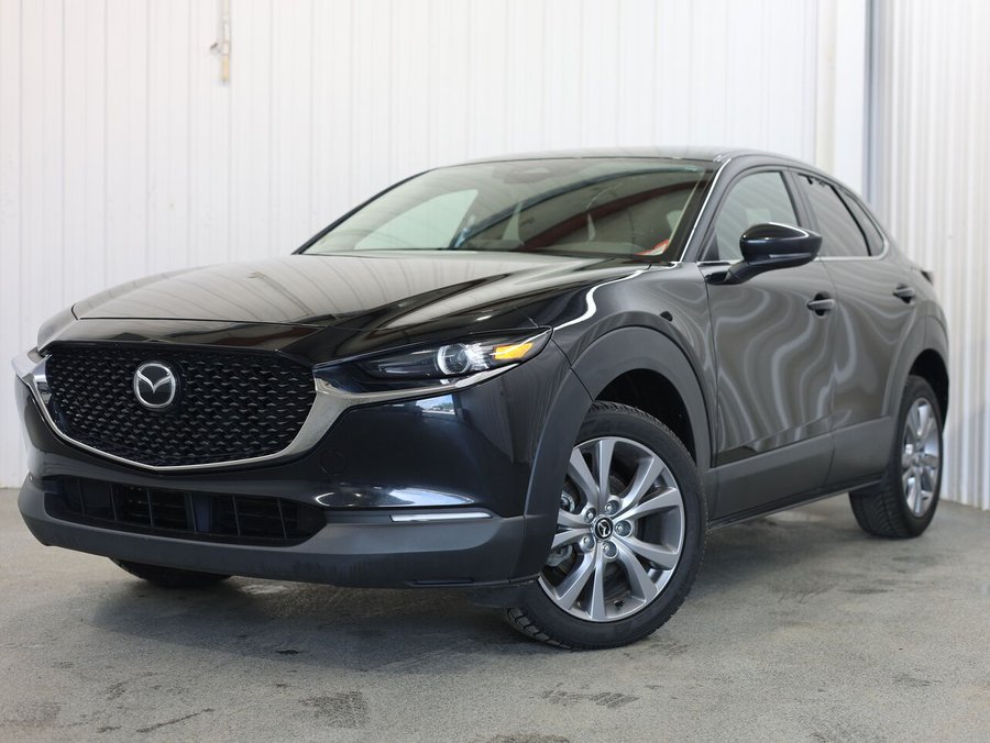 2024 Mazda CX-30 GS TI, Volant chauffant, Bluetooth, Air climatisé Black
