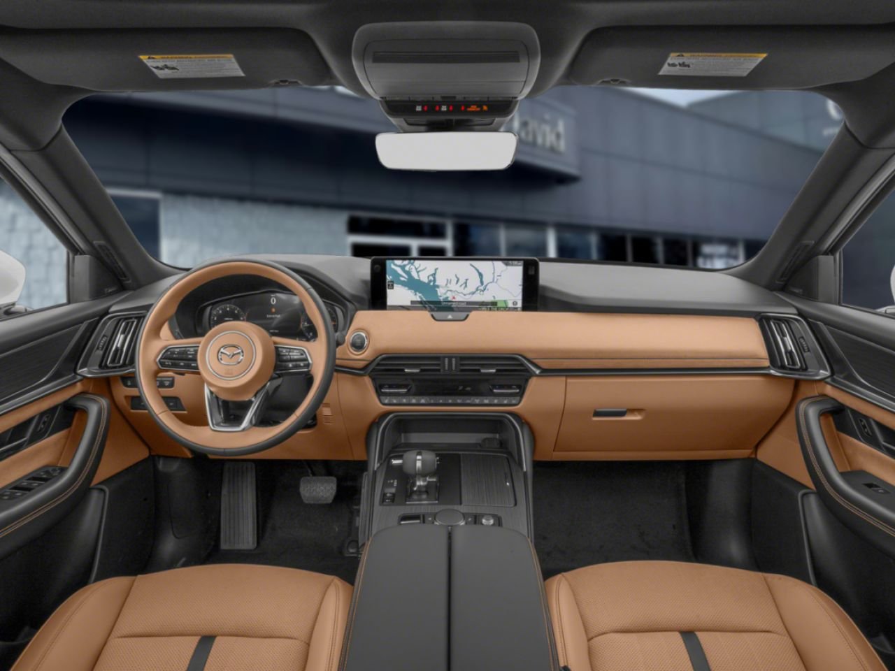 2026 Mazda CX-90 MHEV Signature TI, 7 passagers, Artisan Red Metallic Val-David - photo #12
