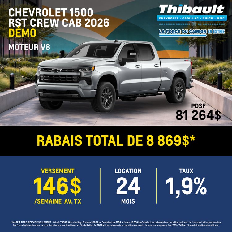 Thibault sherbrooke promo JUILLET SILEVARDO 1500 RST 2026 FR 1