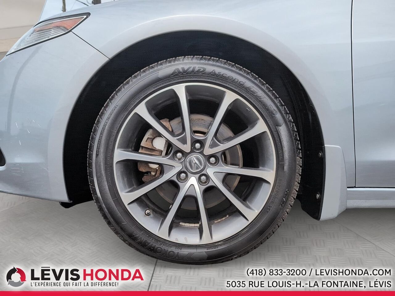Acura TLX SH-AWD V6 berline 4 portes SH-AWD 2017 Argent Lévis - photo #14