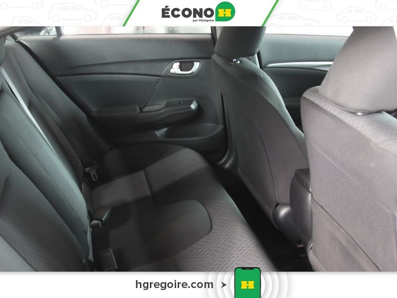 Honda Civic 821030 | EX AUTO A/C TOIT GR ELECT MAGS CAM RECUL 2015 Gris Laval - photo #24