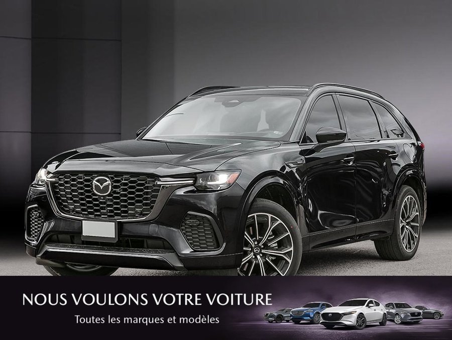 Mazda CX-70 hybride rechargeable 2026 2026 Noir de jais mica