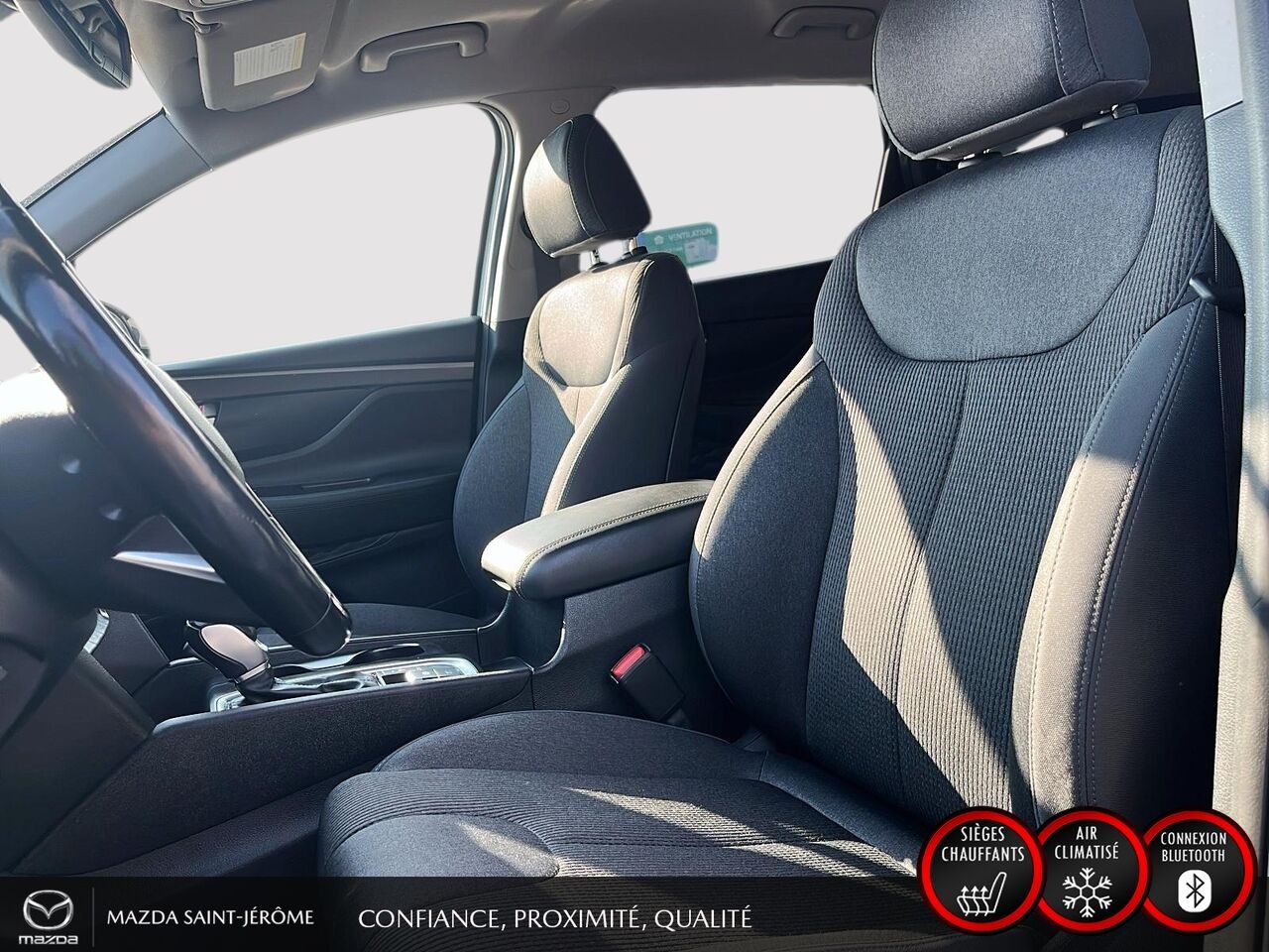 Hyundai Santa Fe 2019 Blanc Saint-Jérôme - photo #17