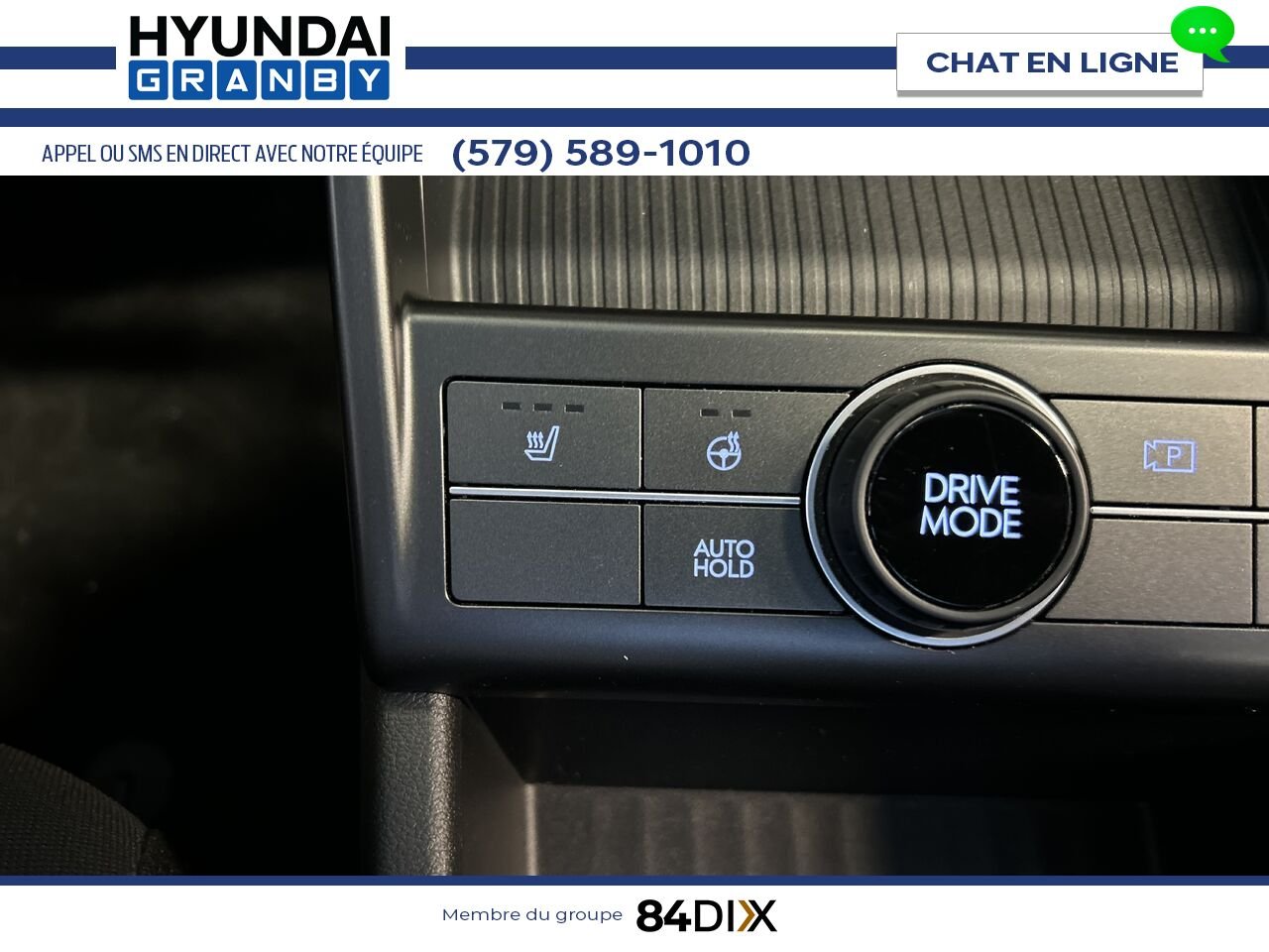 Hyundai Kona électrique 2024 Blanc Granby - photo #18