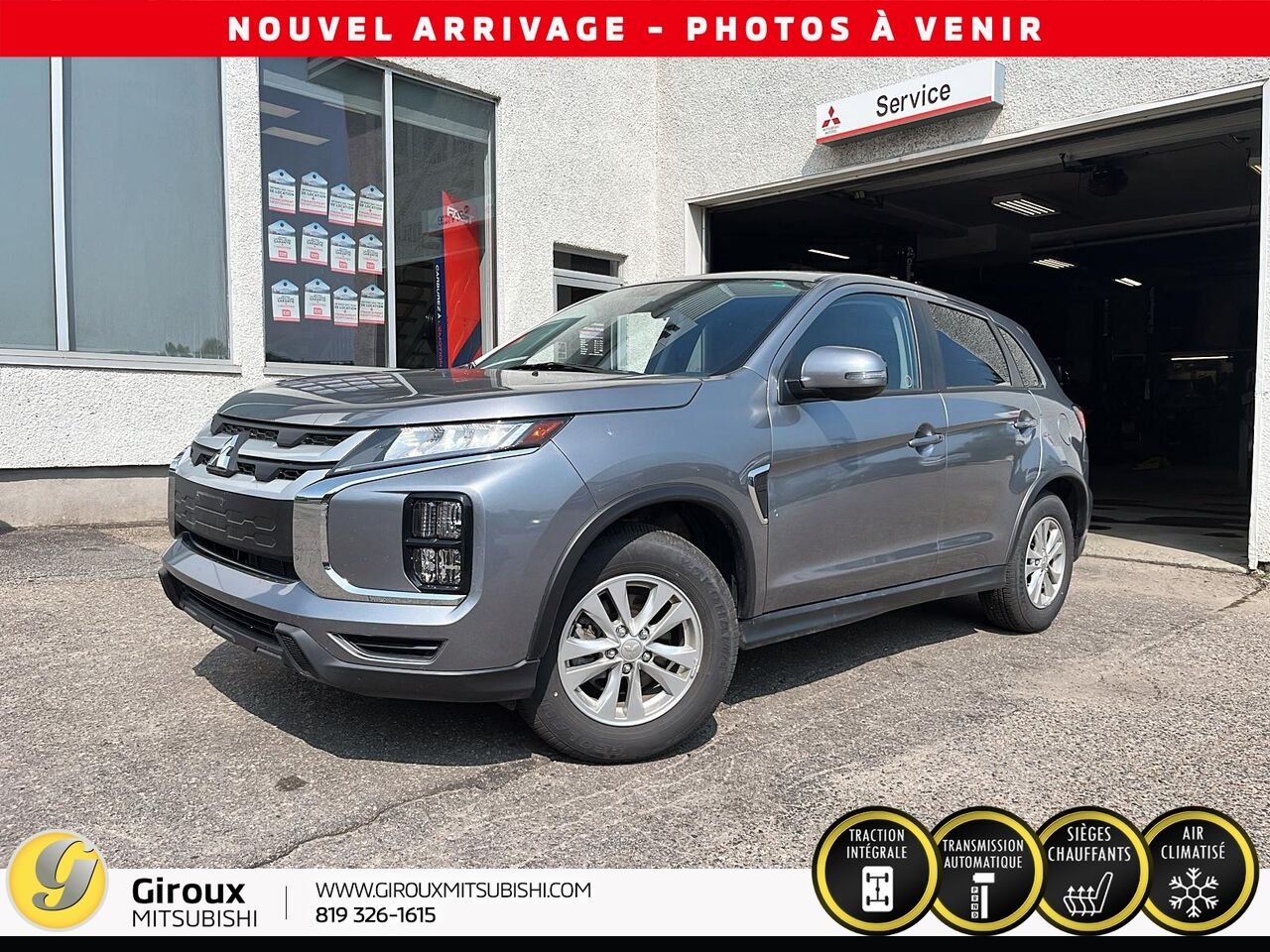 2024 MITSUBISHI RVR SE AWC Grey Sainte-Agathe-des-Monts - photo #0