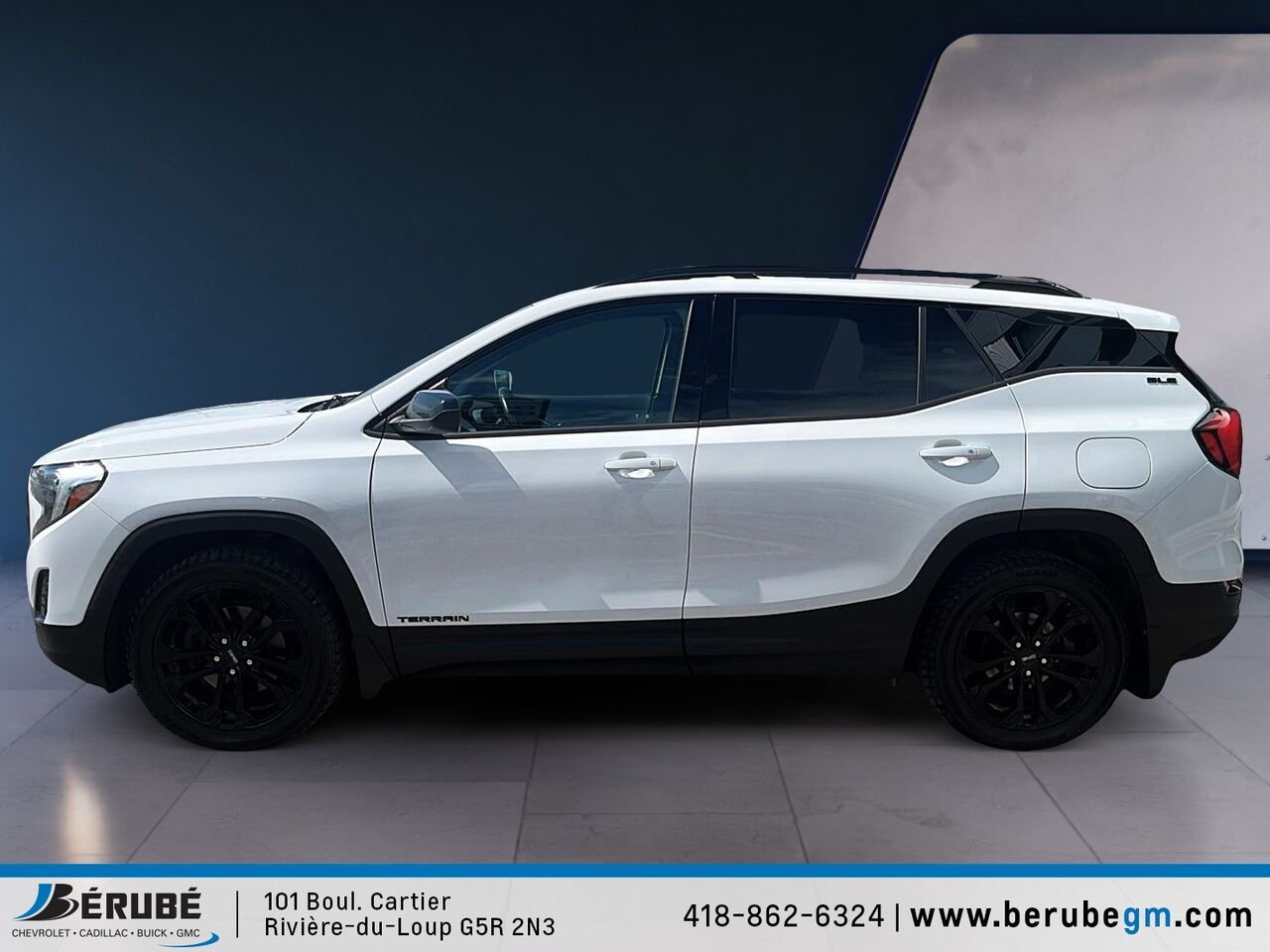 GMC Terrain AWD SLE 2019 Blanc Rivière-du-Loup - photo #4