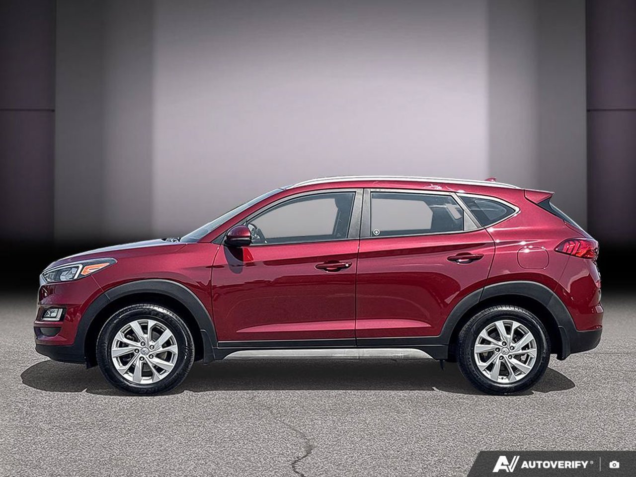 2019 Hyundai Tucson KM8J3CA48KU973097 Red Mirabel - photo #1