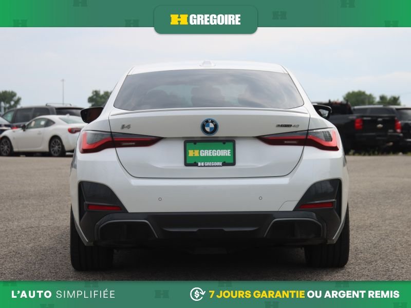 2022 BMW i4 White Laval - photo #7