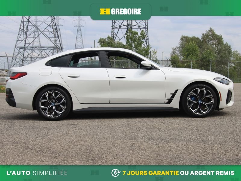 2022 BMW i4 White Laval - photo #10
