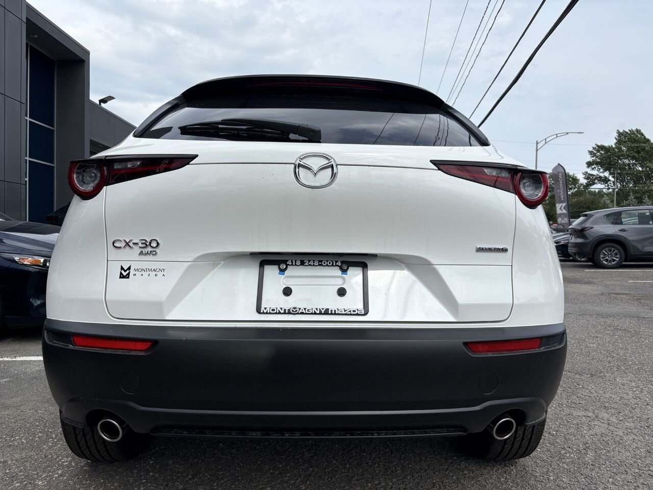 2026 MAZDA CX-30 GS TI Snowflake White Pearl Montmagny - photo #2