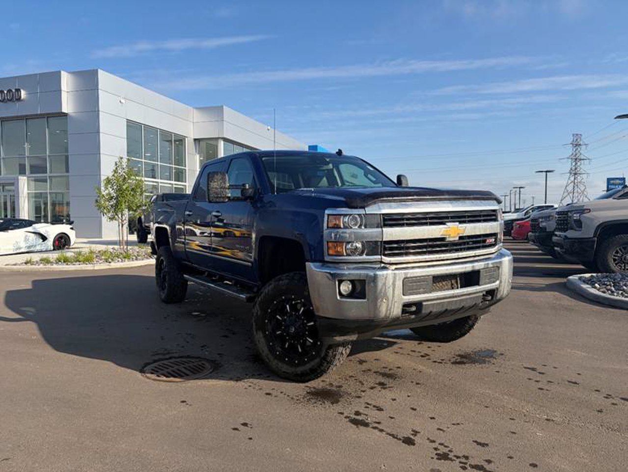 2015 Chevrolet Silverado 2500HD 4WD Crew Cab 153 LTZ Blue Sherwood Park - photo #1